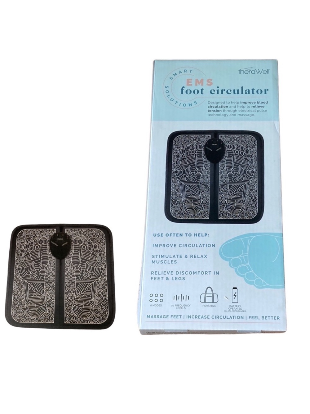 TheraWell Smart Solutions EMS Foot Circulator